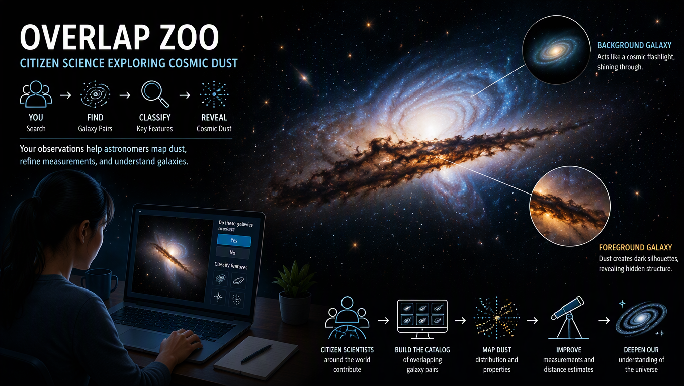 NASA「重疊動物園」計畫啟動 邀公民科學家揭示宇宙塵埃奧秘