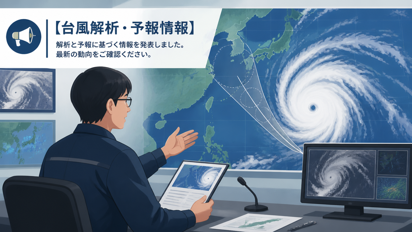颱風解析預報資訊發布