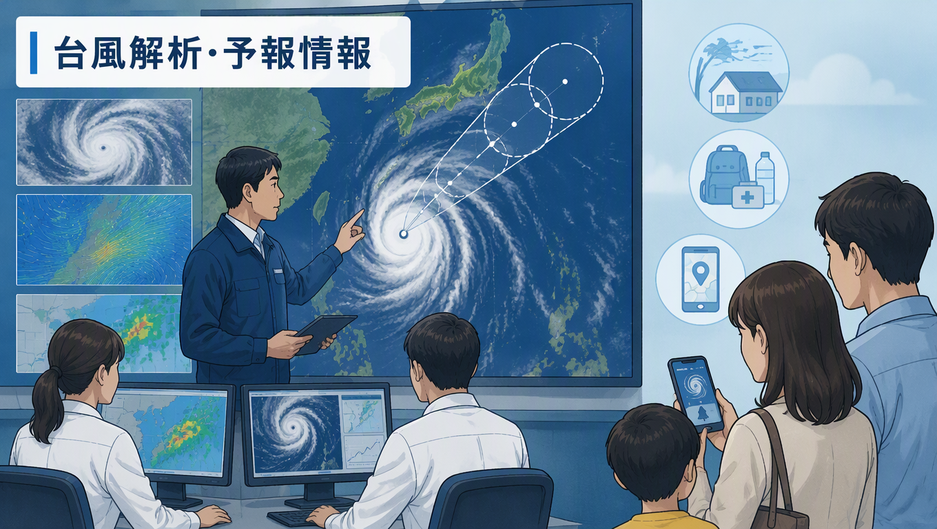 颱風分析與預報資訊發布