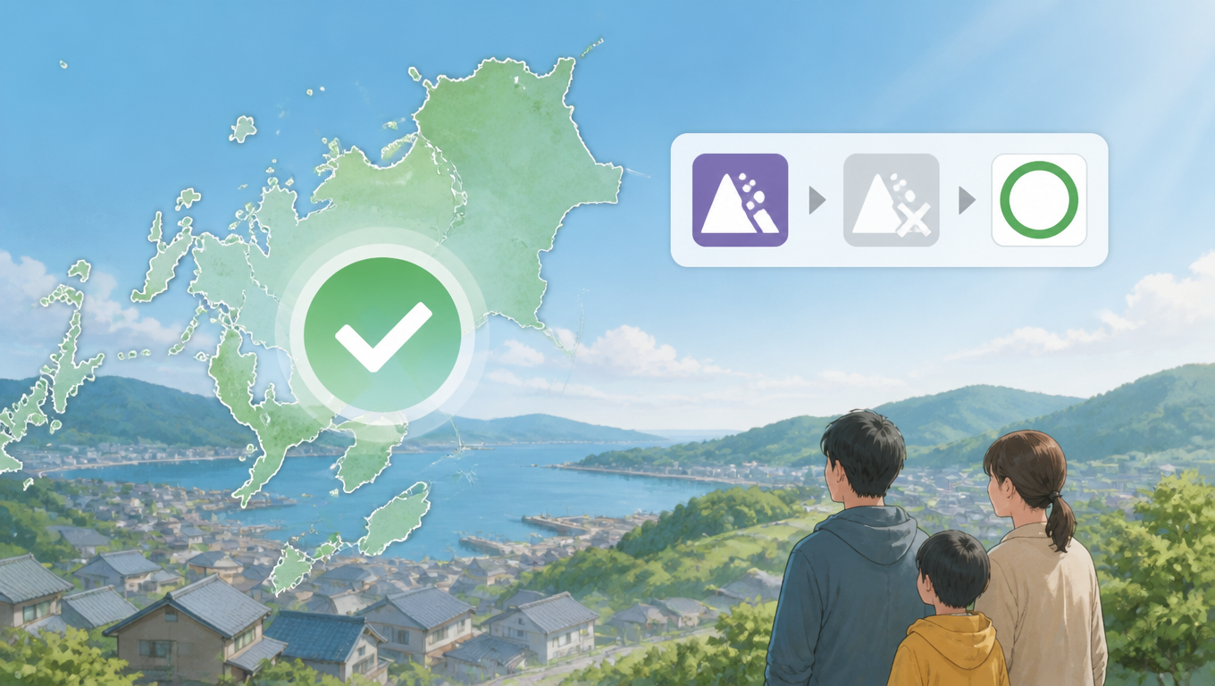 日本長崎縣土砂災害四級警報全數解除,目前無地區處於警戒狀態